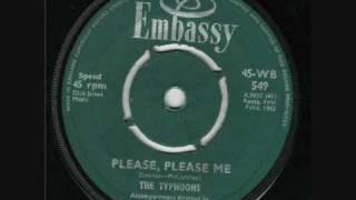 The Typhoons  Please Please Me 1963 [upl. by Ecirehc]