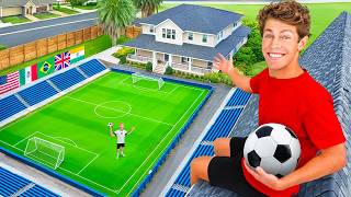 I Built a Soccer Stadium in My House [upl. by Ardnoed]