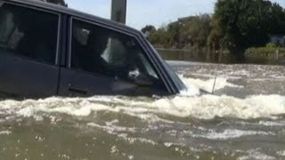 What to Do Car Sinking in Water Only Seconds to React [upl. by Anyalram]