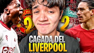 EL LIVERPOOL EMPATA con el MANCHESTER UNITED en la PREMIER LEAGUE [upl. by Mccallum]