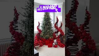 Best Christmas Tree Decoration Idea christamastree christmasdecor chritmastree christmas party [upl. by Hinson]