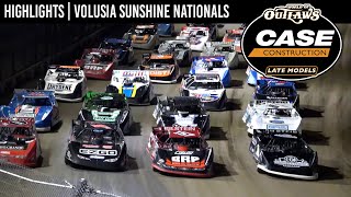 World of Outlaws CASE Late Models  Sunshine Nationals  January 19 2024  HIGHLIGHTS [upl. by Atteuqal]