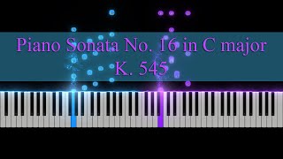 Piano Sonata No 16 in C major K 545  Mozart [upl. by Trish]