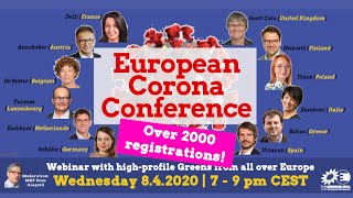 European Corona Conference with Greens from all over Europe [upl. by Sidky703]