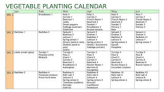 Maximize Crop Productivity with the Perfect Planting Calendar [upl. by Berty]