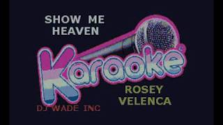 Rosy Valencia Show Me Heaven Demo Lyrics [upl. by Laise]