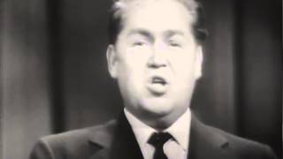 Jussi Björling  Till Havs Live Swedish Television 1958 [upl. by Narahs]