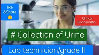 ✌️IMP Notes 3  Collection of Urine  preservatives for urine MHSRBLab technician grade II [upl. by Garrot564]