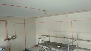 Micc cable wiring lighting power fire alarm by umesh chengalayi [upl. by Ahsilav840]