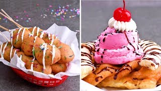 DIY Fried Dessert Ideas for a Delicious Friyay Treat  So Yummy [upl. by Gilberto]