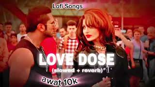 love dose song Lofi Songs Slowed Reverb hai 🙂👈🤟 hai Kitna jaane ke offer per full watch video video [upl. by Tressa]