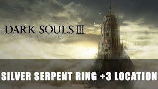 Dark Souls 3 The Ringed City  Silver Serpent Ring 3 Location [upl. by Chick626]