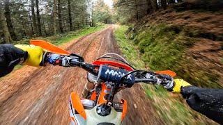 Best Enduro Ride Of The Year Goon Riding Wide Open Trails amp Deep Mud [upl. by Orelee122]