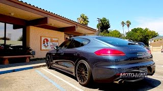 2015 Porsche Panamera e Hybrid Plug In PHEV FIRST DRIVE REVIEW [upl. by Esbenshade78]