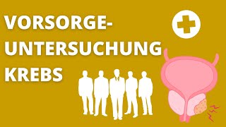 Krebs bei Männern  Welche Krebsvorsorgen sind sinnvoll [upl. by Beaver735]