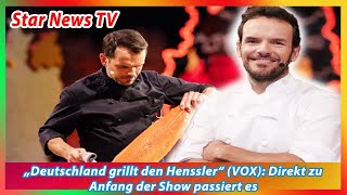 „Deutschland grillt den Henssler“ VOX Direkt zu Anfang der Show passiert es [upl. by Cheyney]