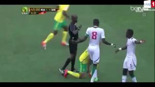 Goal amp Highlight South Africa vs Senegal 21 ► World Cup Qualifiers 2016 [upl. by Yldarb53]