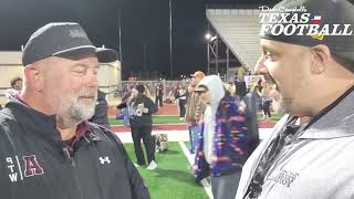 Abernathys Justin Wiley recaps 3518 win over Stinnett West Texas [upl. by Porett]