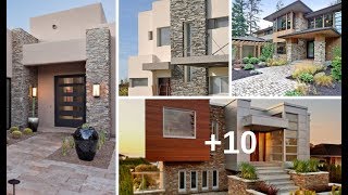 14 IDEAS DE FACHADAS EN PIEDRA DE ENSUEÑO PARA TU CASA ¡UNA IDEA ES MÁS ESPECTACULAR QUE LA OTRA [upl. by Ailati]