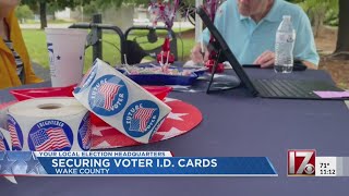 Officials in Wake County educate voters ahead of NC elections with new ID requirement [upl. by Cassella]