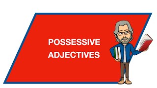 POSSESSIVE ADJECTIVES [upl. by Arondel457]