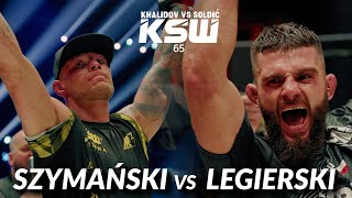 KSW 65 Roman Szymański vs Mateusz Legierski [upl. by Yelkao]