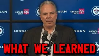 Winnipeg Jets Host End Of Season Interviews Jets Fan Reaction [upl. by Leavitt]