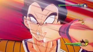 Dragon Ball Z Kakarot  Goku Vs Nappa amp Vegeta Boss Fight [upl. by Eiduam521]