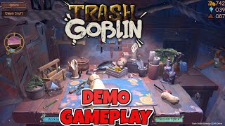 Experience the Cozy Shopkeeper Life with Trash Goblin Demo Gameplay [upl. by Eugaet]