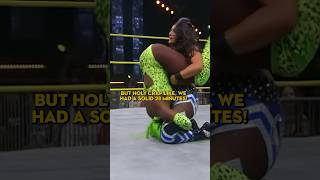 Deonna Purrazzo On Her Match Against Naomi In Impact [upl. by Leddy]