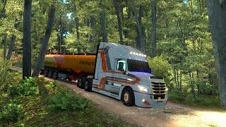 Freightliner Cascadia 2017  Bosques en el Sur de Rusia Mapa quotSouthern Regionquot [upl. by Norvall952]