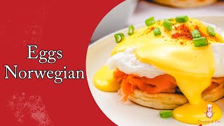 Eggs Norwegian Smoked Salmon Benedict [upl. by Tioneb]