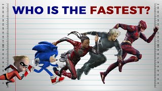 Who is the Fastest Superhero [upl. by Tterrej]