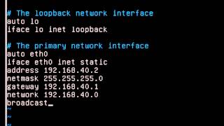 UBUNTU and static network address [upl. by Suiramad]