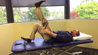 Supine straight leg raise [upl. by Dibri]