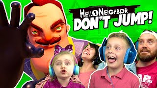 Try not to JUMP KCity Plays Hello Neighbor [upl. by Yrem523]