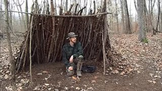 A Wilderness Survival Lean To That Works [upl. by Esekram]