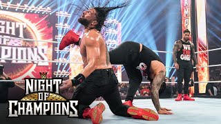 Jimmy Uso did WHAT to Roman Reigns WWE Night of Champions Highlights [upl. by Bael329]