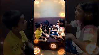 Hello👻👻 l Hamza Fatima vlog trending movieclip helloween [upl. by Tertius112]