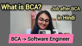 My 3 years of BCA in Hindi  Software Engineer after BCA [upl. by Tri]