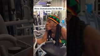 how jamaican be in the gym 😂😂 funny [upl. by Feodor]