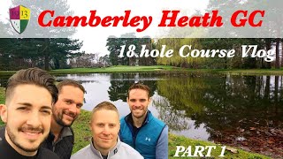 Camberley Heath golf club vlog part 1 [upl. by Corbie573]