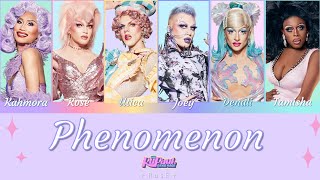 Phenomenon  RuPaul Cast Version  ENGESP  Lyrics [upl. by Ainiger]