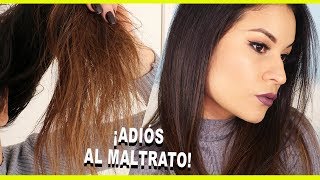 MASCARILLAS PARA EL CABELLO SECO Y MALTRATADO FT MIRIANNY [upl. by Vinita]