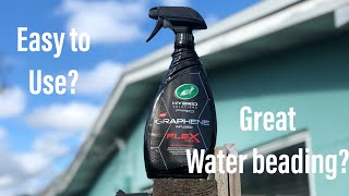 Turtle Wax Flex Wax  Graphene Spray Sealant [upl. by Selmner]