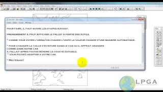 MapInfo 5 Ajouter Echelle et Fleche Nord [upl. by Aitropal]