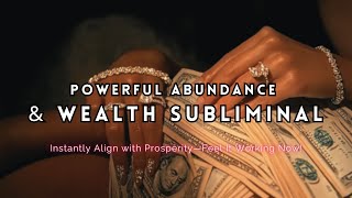 2Hour Wealth amp Abundance Subliminal  Manifest Financial Prosperity  Powerful Wealth Affirmations [upl. by Meave]