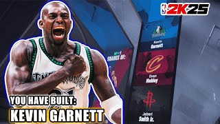 BEST Timberwolves Kevin Garnett Build in NBA 2K25 [upl. by Anirba]