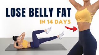 LOSE BELLY FAT in 14 Days  Get a Flat Stomach Burn Belly Fat🔥10 MIN Abs Workout [upl. by Au]