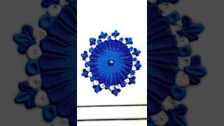 easy and awesome rangoli design  Ps Arts  viral short art rangoli diwalistatus [upl. by Odraleba]